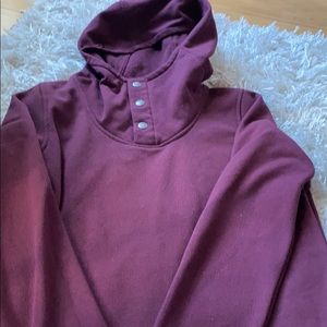North Face hooded sweatshirt - EUC